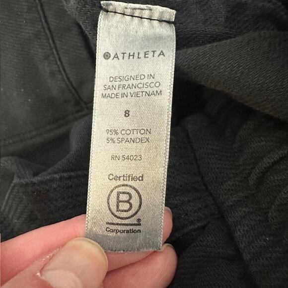 Athleta Farallon Jogger Washed Black Size: 8 - Picture 12 of 13
